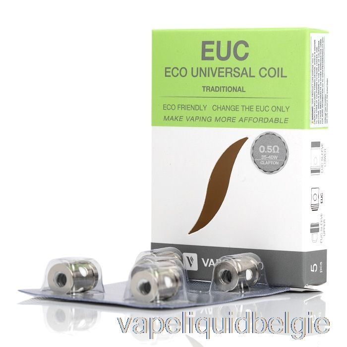 Vape België Vaporesso Euc Vervangingsspoelen 0.5ohm Traditionele Euc Clapton